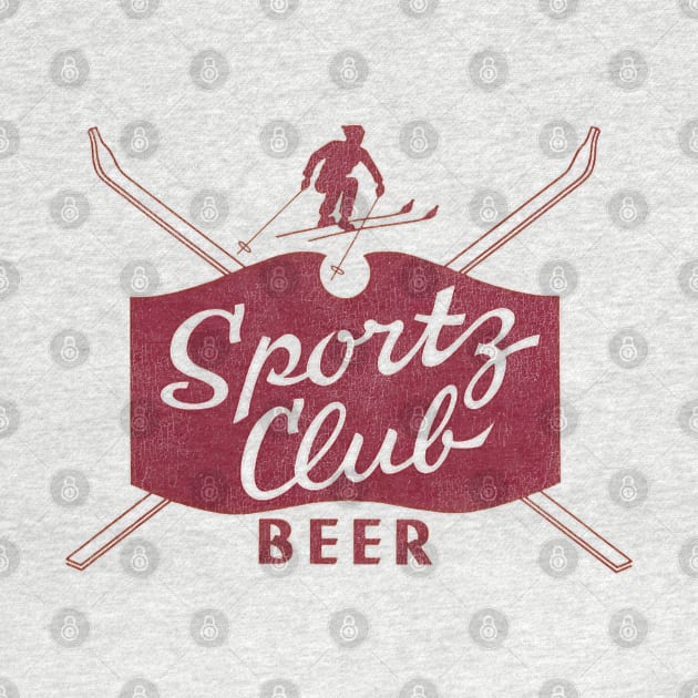 Sportz Club Beer Retro Defunct Breweriana by darklordpug